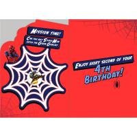 Spiderman Spectacular 4th Birthday Card Extra Image 1 Preview